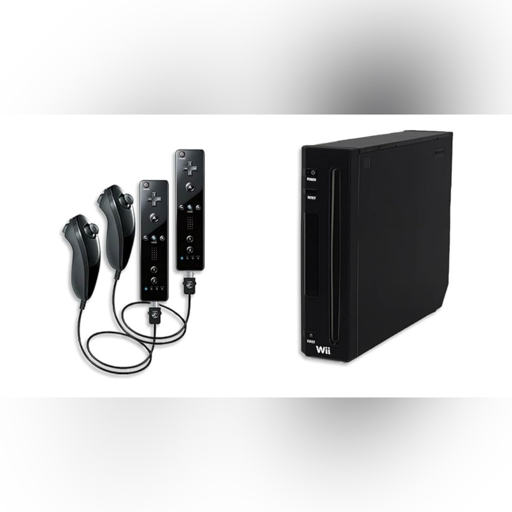 Black Wii Console